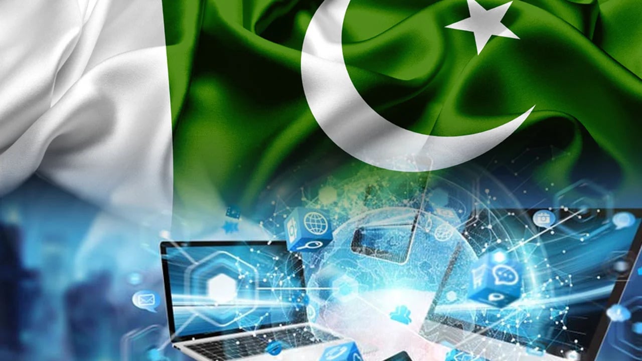 Pakistan's IT Exports Hit $435 Million in September 2026 — Second-Highest Ever 5 Pakistan flag with digital technology graphics representing IT exports