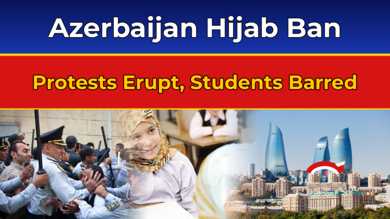 Azerbaijan school hijab ban sparks protests and arrests as enforcement widens
