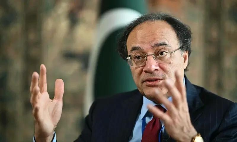 Pakistan's Finance Minister Muhammad Aurangzeb