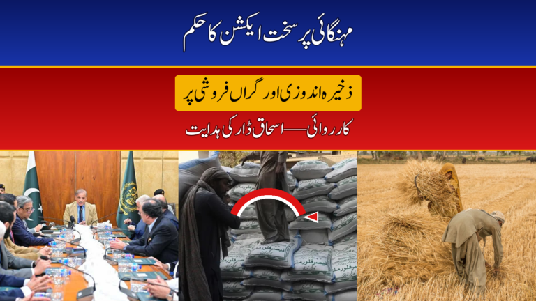 Ishaq Dar orders strict action against hoarding and overpricing of essential commodities