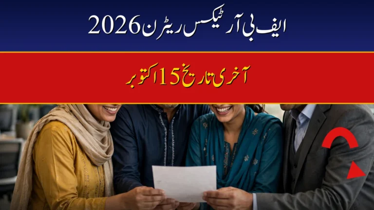 FBR tax return 2026
