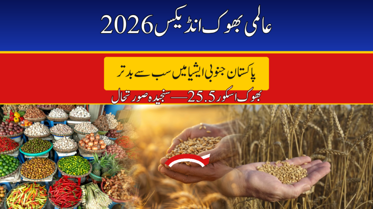 Pakistan Posts Worst Hunger Score in South Asia as Global Hunger Index 2026 Is Released