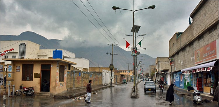 Quetta city in Balochistan, Pakistan