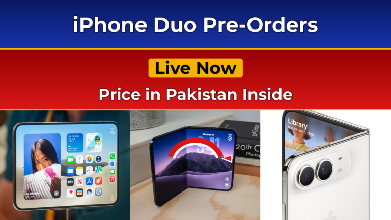iPhone Duo pre-orders begin — Apple's first foldable phone, price in Pakistan, specs and launch date