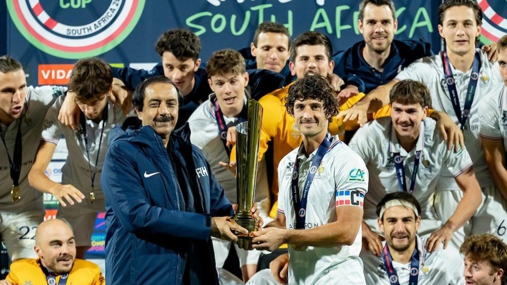 France Replaces Pakistan in 2026-27 FIH Men's Hockey Pro League After Green-shirts' Winless Season 7 France celebrates promotion to the 2026-27 FIH Men's Hockey Pro League after winning the FIH Nations Cup