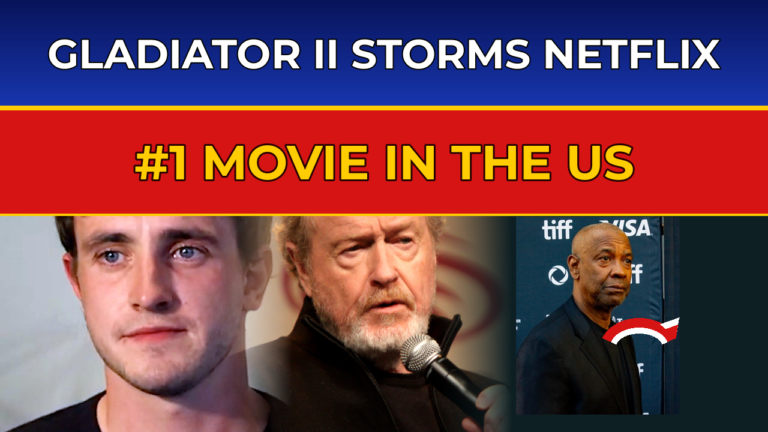 Gladiator II Storms Netflix — Now the #1 Movie After Oct 21 Arrival