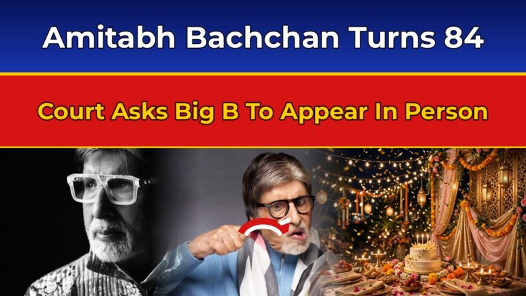 Amitabh Bachchan celebrates his 84th birthday