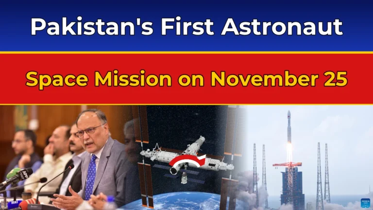 Pakistan’s First Astronaut to Fly to Space from China on November 25