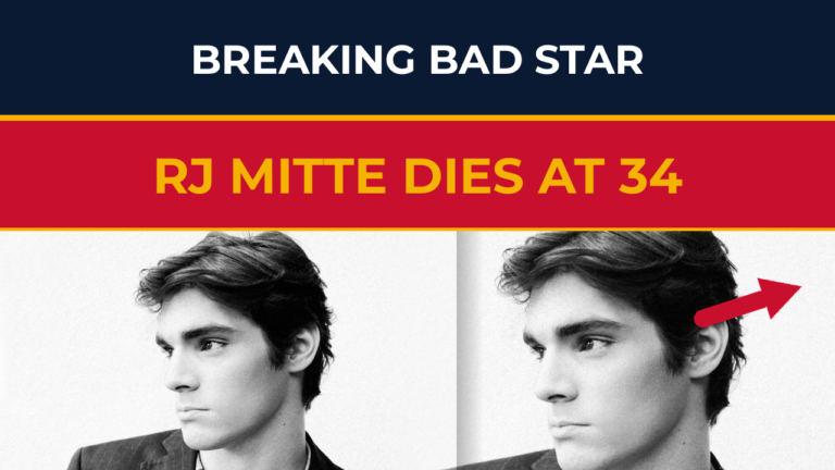RJ Mitte, Breaking Bad’s Walt Jr., Dies at 34 — Tributes Pour In