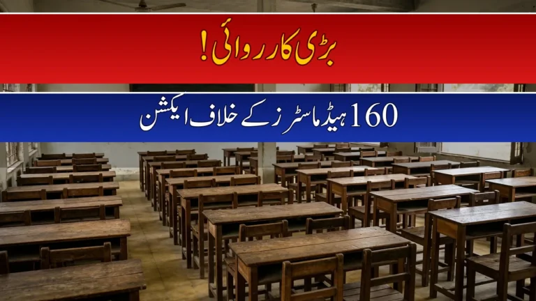 Rawalpindi Acts Against 160 Headmasters, 404 Teachers After 63% Fail 9th-Grade Exams